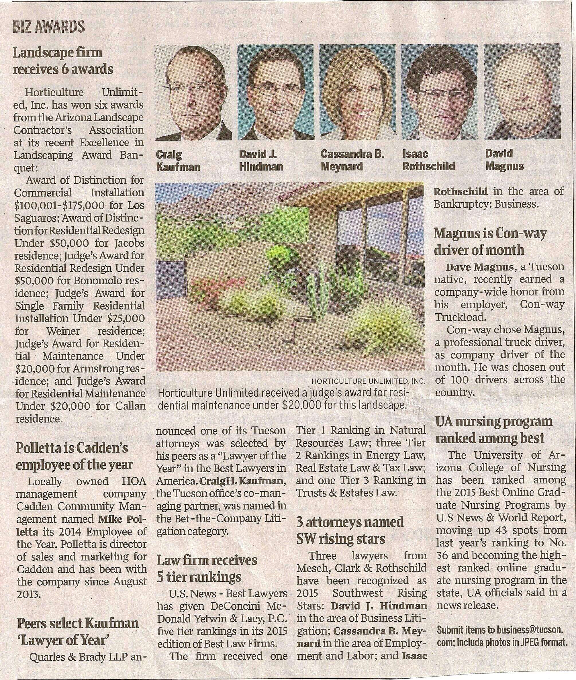 Guess What: We Were In The Paper!