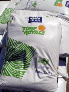Bags of fertilizer for many uses